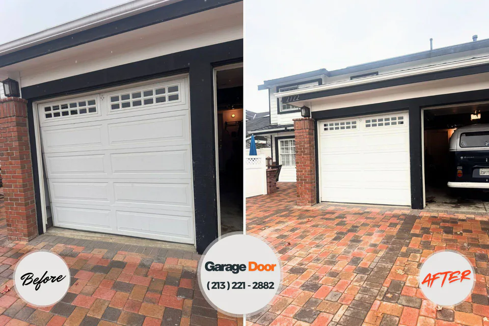 Before and after: garage door repair near me Stony Point